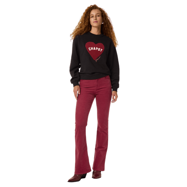 Fabienne Chapot Terry Sport Heart Sweater