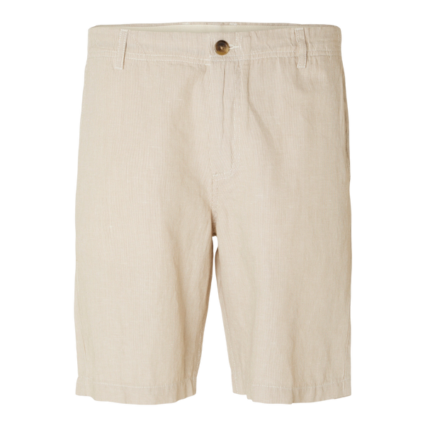 Selected Regular Owen Linen Blend Shorts for Men