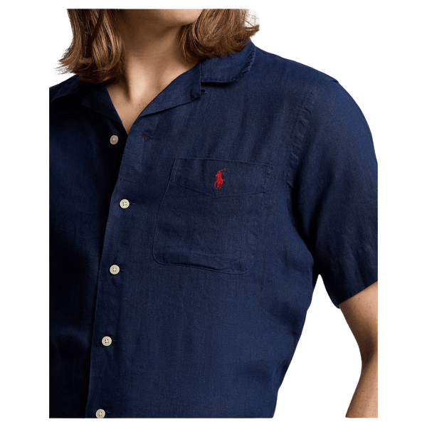 Polo Ralph Lauren Linen Short Sleeve Sport Shirt for Men