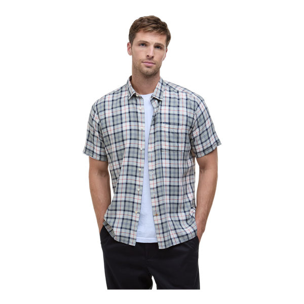 Barbour Midfield Tartan Summerfit Short Sleeve Shirt