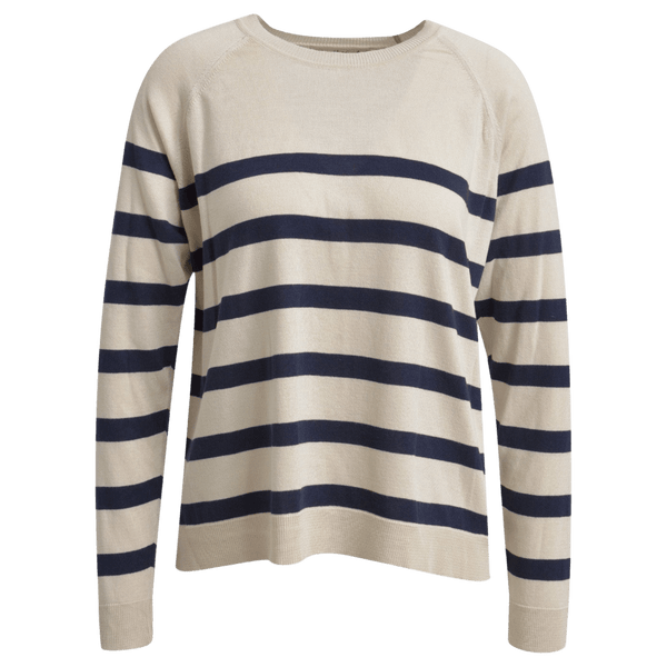 Smith & Soul Fine Knit Striped Raglan Pullover