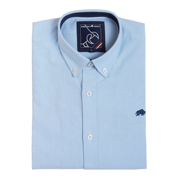 Raging Bull Button Down Long Sleeve Oxford Shirt