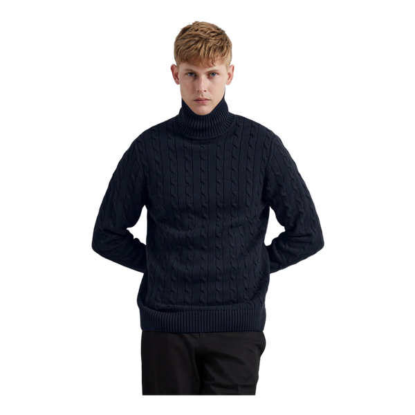 Selected Ryan Structured Roll Neck