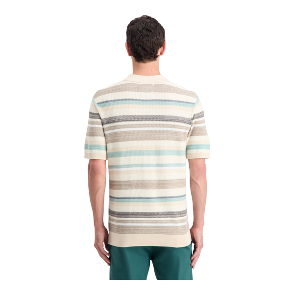 Scotch & Soda Structured Knitted Polo for Men