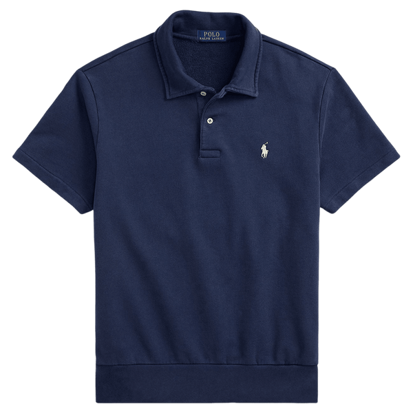 Polo Ralph Lauren Short Sleeve Loopback Fleece Polo Sweatshirt