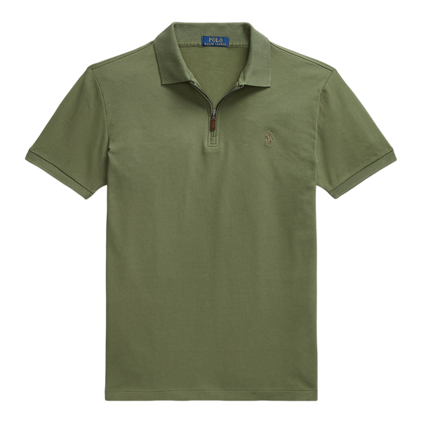 Polo Ralph Lauren Short Sleeve Zip Polo Shirt