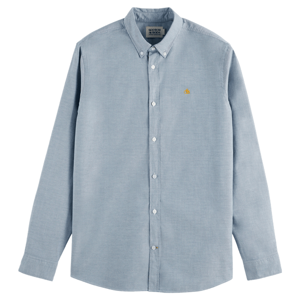 Scotch & Soda Essential Oxford Solid Shirt for Men