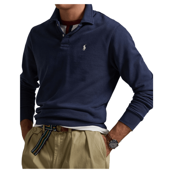 Polo Ralph Lauren Loopback Fleece Collared Sweatshirt