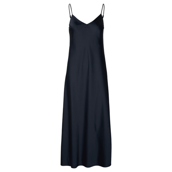 Selected Femme Lena Sleeveless Satin Slip Maxi Dress