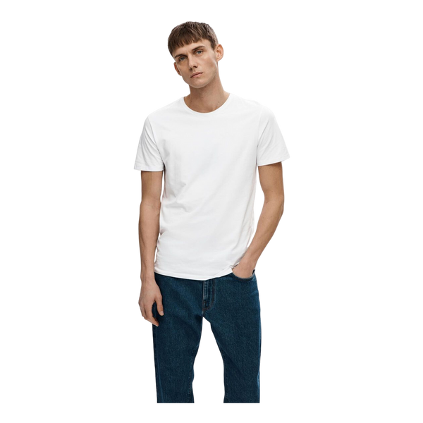 Selected New Pima SS O-Neck Tee