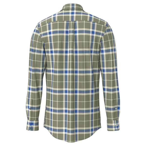 Fynch-Hatton Big Check Button Down Shirt