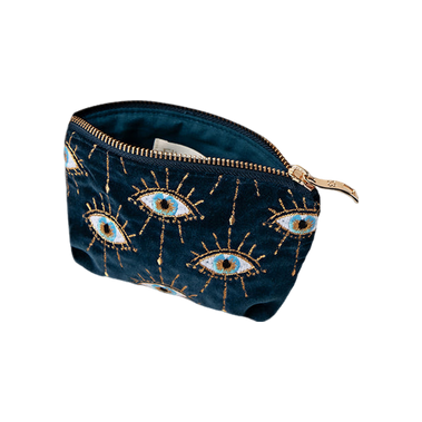 Elizabeth Scarlett Mystical Eye Velvet Coin Purse