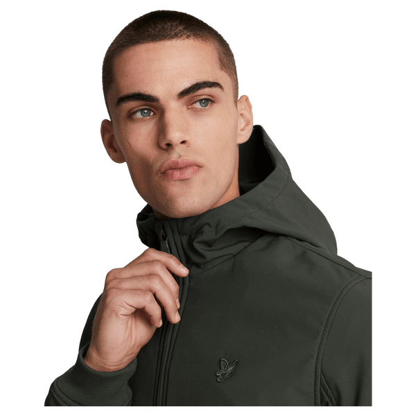 Lyle & Scott Tonal Fleece Back Softshell Jacket