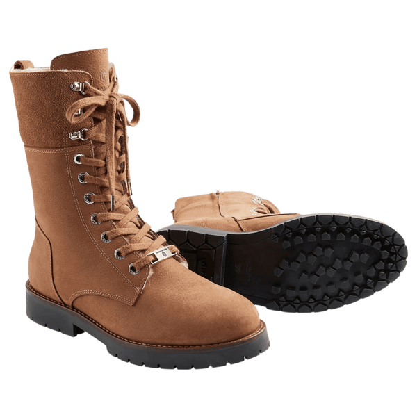 Fairfax & Favor Shearling Lined Anglesea Nubuck Boots