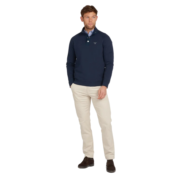 Barbour Essential 1/4 Snap Fastening Sweatshirt