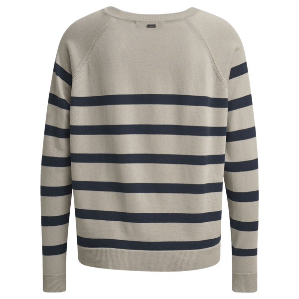 Smith & Soul Fine Knit Striped Raglan Pullover