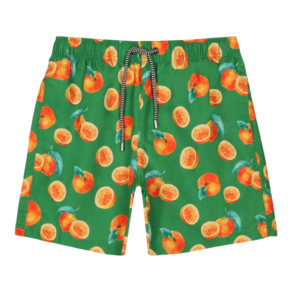 Franks Oranges Print Swim Shorts