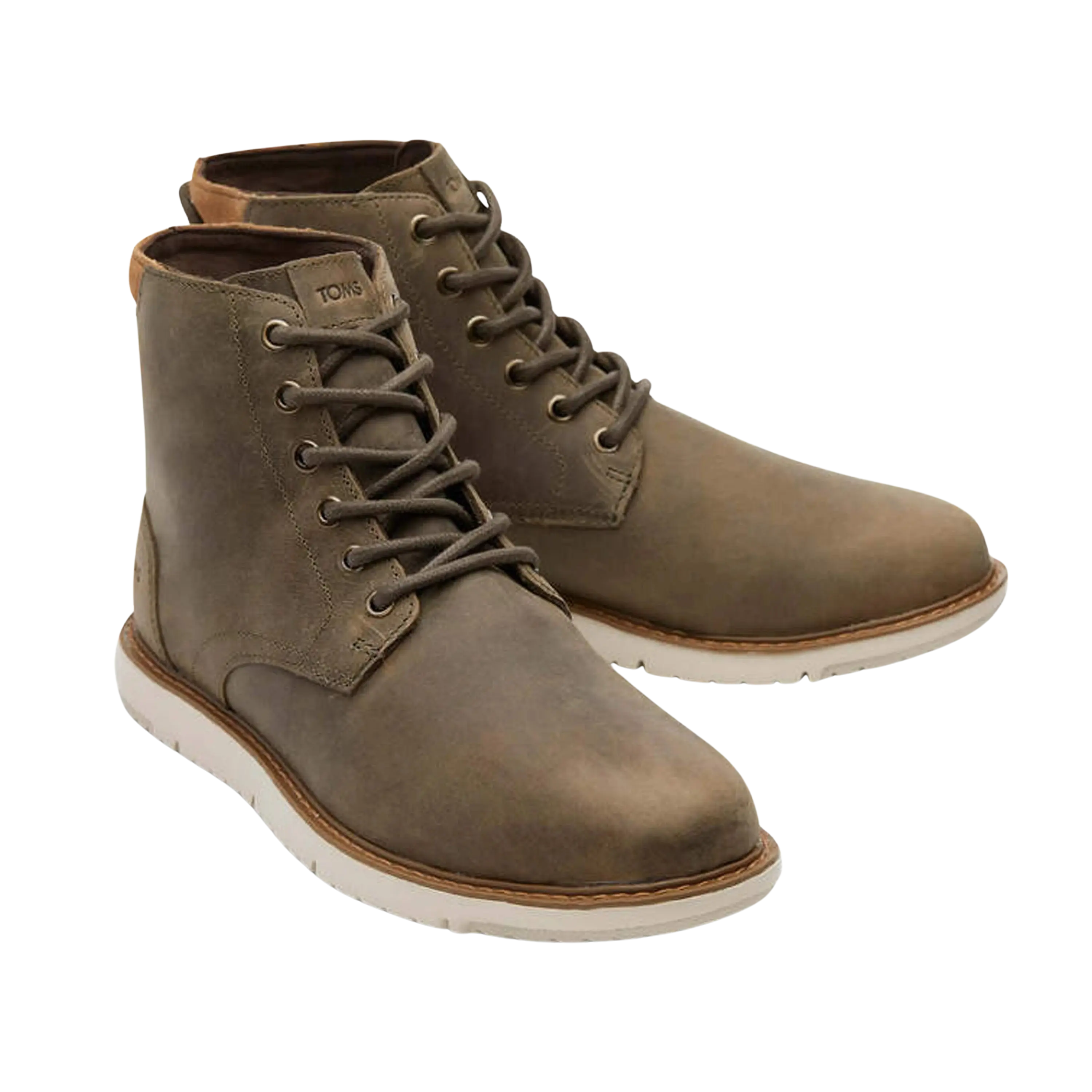 Toms leather boots on sale mens