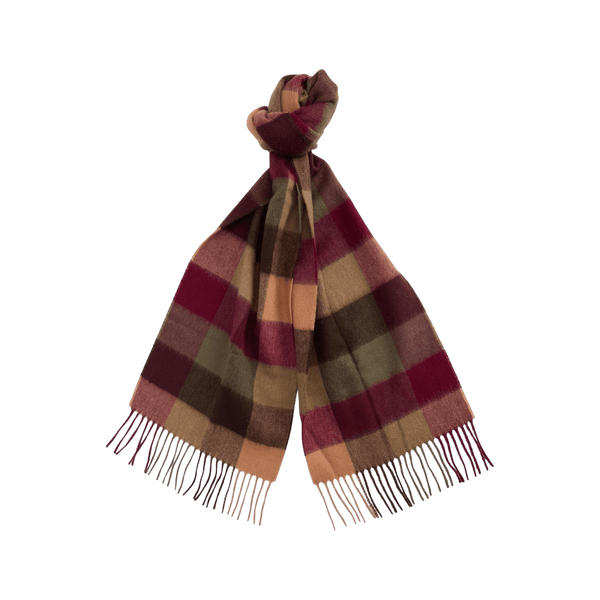 Barbour Lambswool Tattersall Scarf