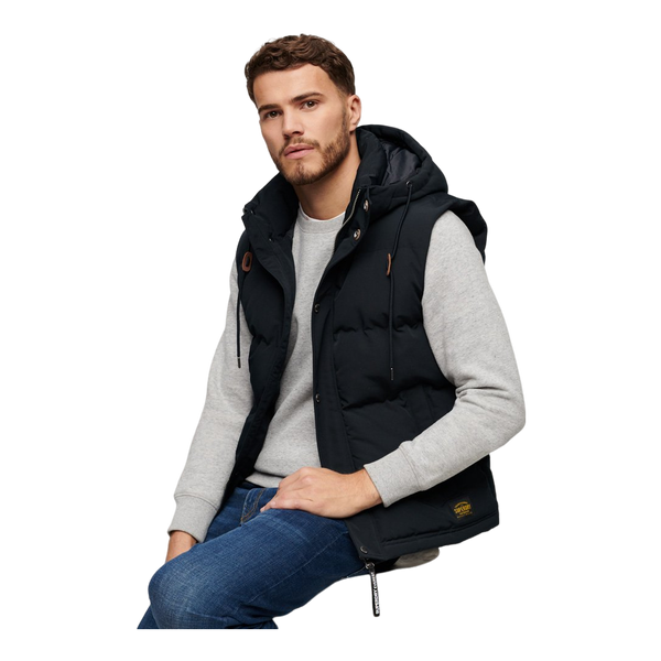 Superdry Everest Hooded Puffer Gilet