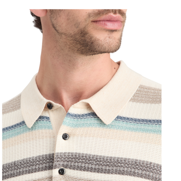 Scotch & Soda Structured Knitted Polo for Men