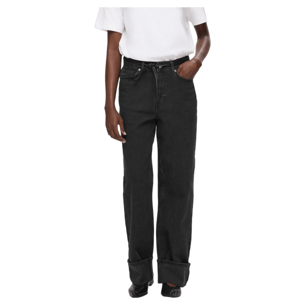 Selected Femme Roby Mid Waist Wide Leg Jeans