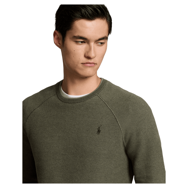 Polo Ralph Lauren Textured Cotton Crewneck Jumper