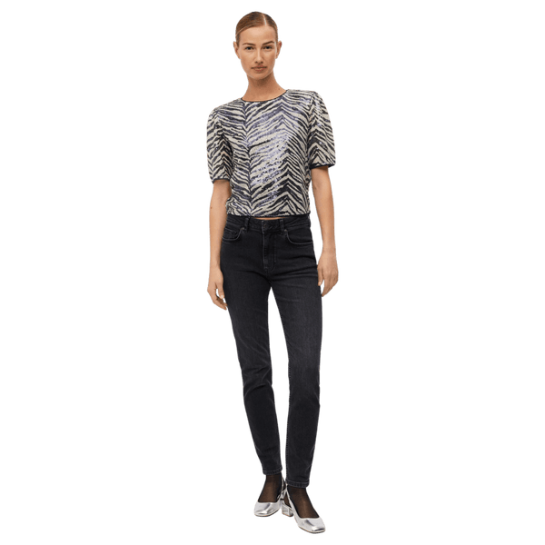 Object Nidia Sequin Top