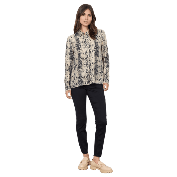 Soya Concept Aida Animal Print Shirt