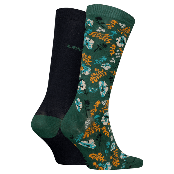 Levi's Regular Cut Flower Socks 2 Pack