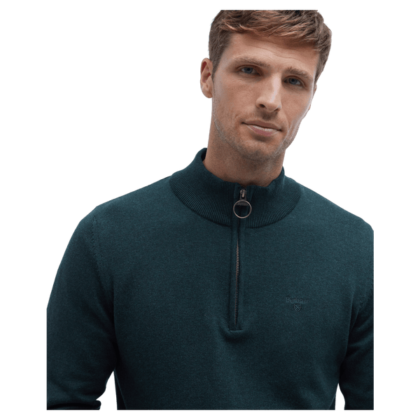 Barbour Cotton Half Zip