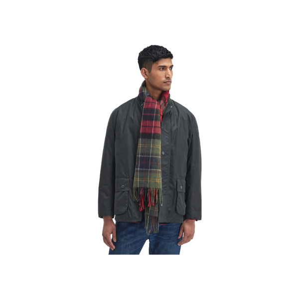 Barbour Brack Patchwork Tartan Scarf