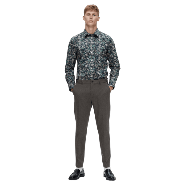 Selected Soho Long Sleeve Patterned Shirt