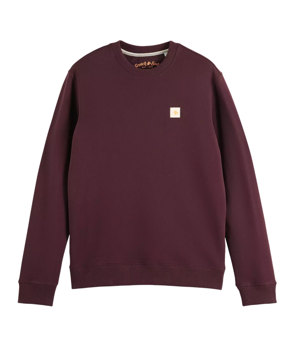 Scotch & Soda Regular Fit Logo Badge Sweatshirt for Men