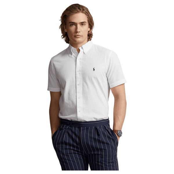 Polo Ralph Lauren Seersucker Short Sleeve Sport Shirt