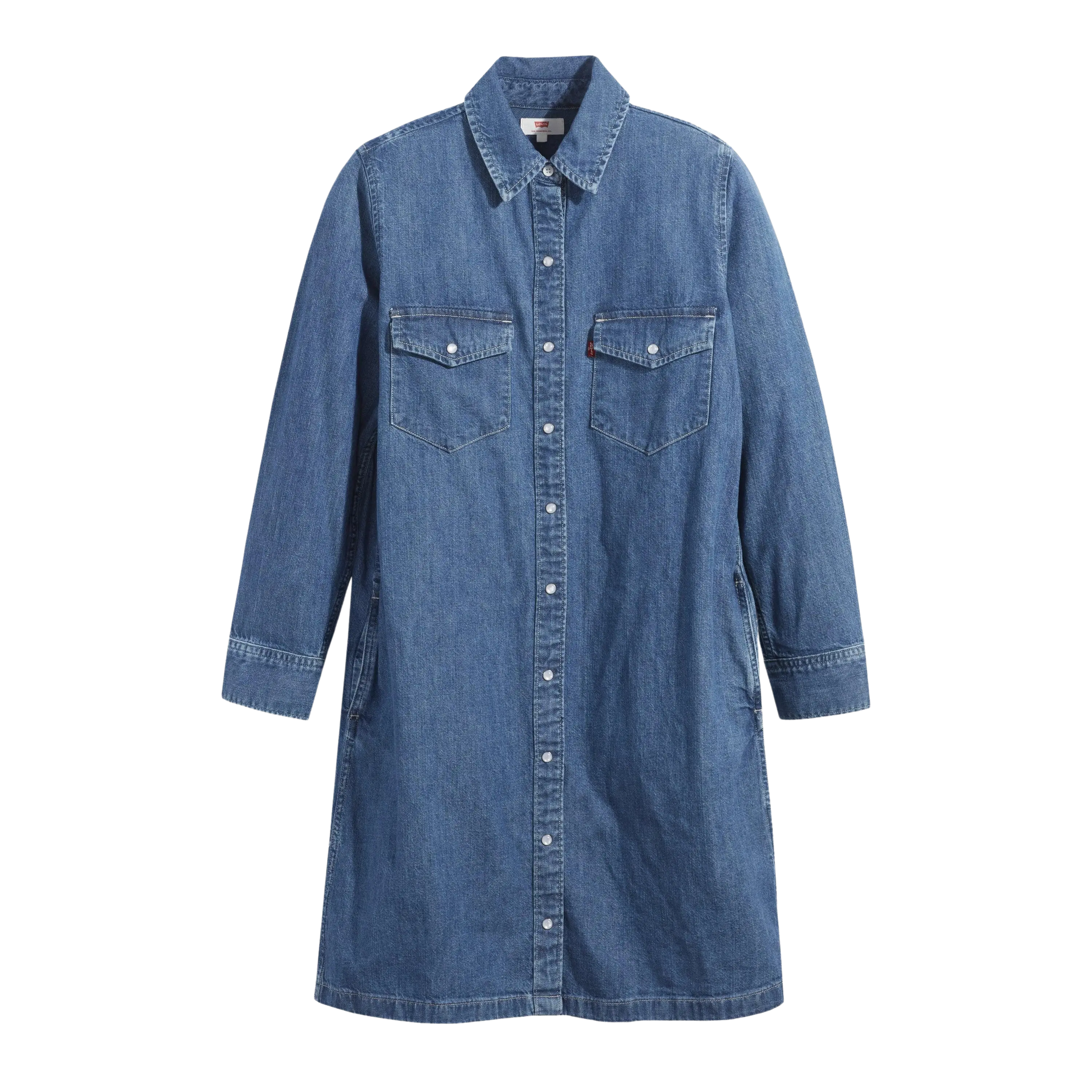 Denim best sale dress levis