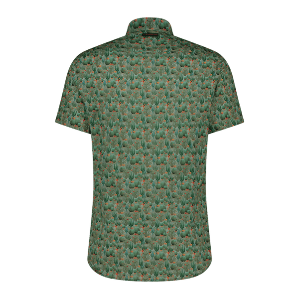 A Fish Named Fred Shirt Sleeve Cactus Print Shirt