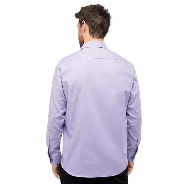 Eterna Long Sleeve Mini Print Formal Shirt