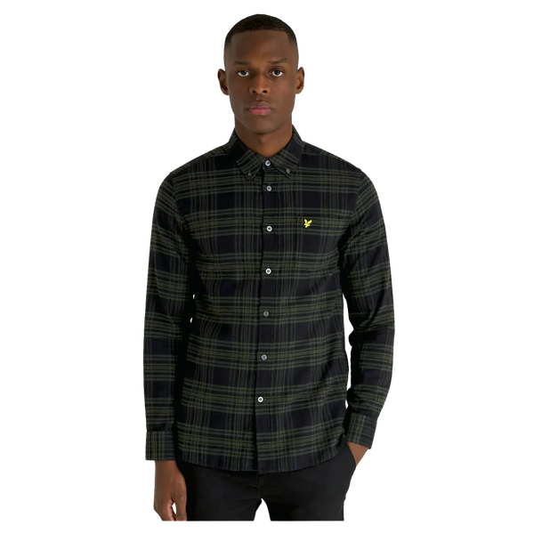 Lyle & Scott Check Flannel Shirt for Men