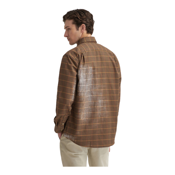 Barbour Henderson Regular Fit Thermo Weave Checked Long Sleeve Shirt