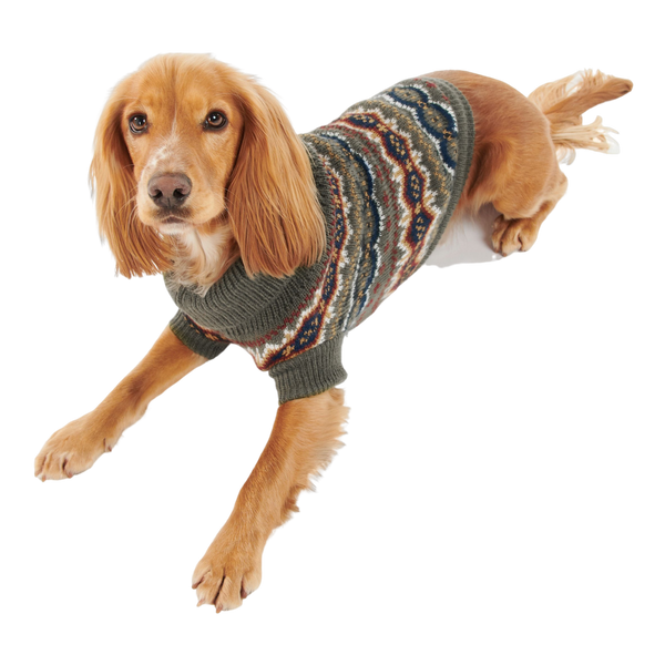 Barbour Case Fairisle Dog Jumper