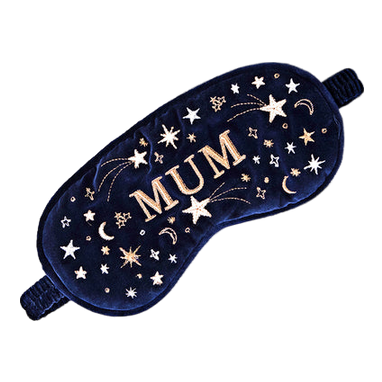 Elizabeth Scarlett Starry Sky Mum Velvet Eye Mask