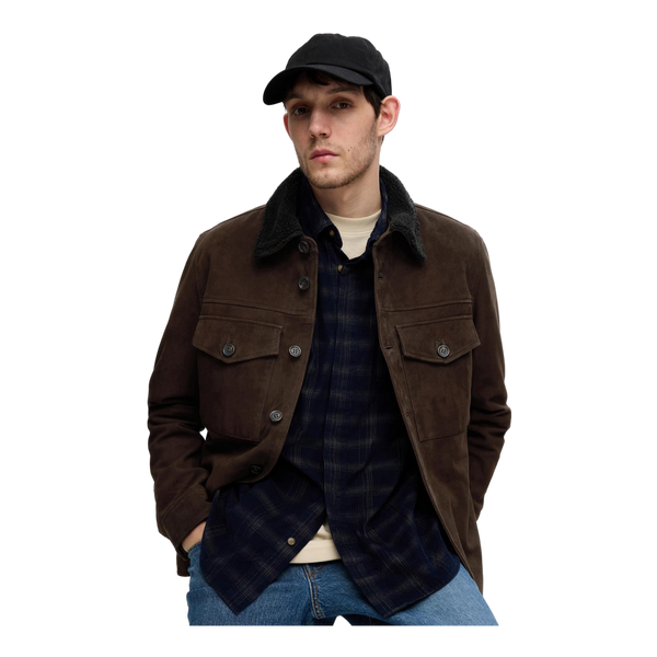 Selected Ross Suede Overshirt