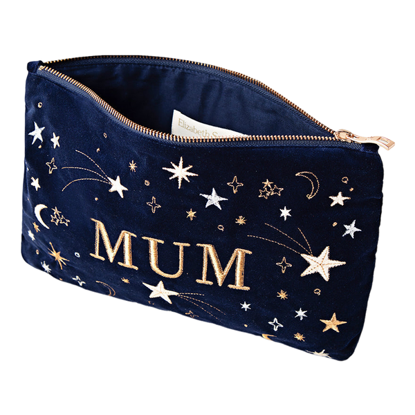 Elizabeth Scarlett Starry Sky Mum Velvet Everyday Pouch