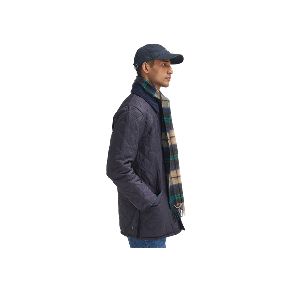 Barbour Wool Cashmere Tartan Scarf