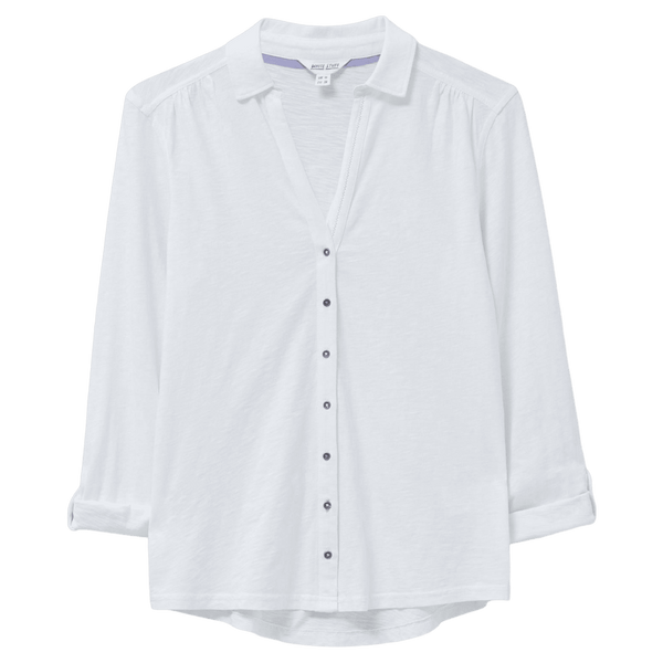 White Stuff Annie Cotton Jersey Shirt