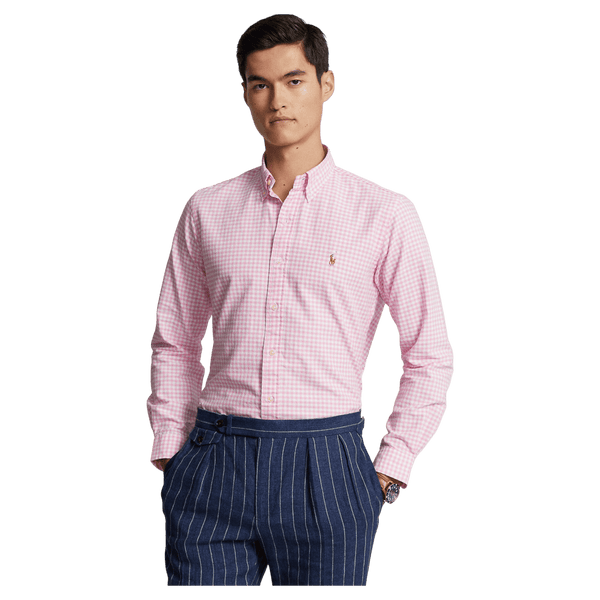 Polo Ralph Lauren Long Sleeve Gingham Oxford Shirt