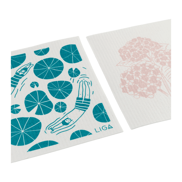 Liga Eco Pack of Two Dishcloths