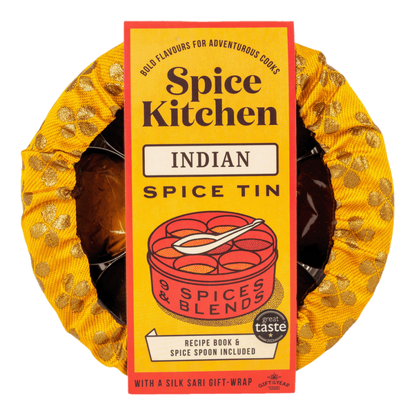 Spice Kitchen UK Indian Spice Tin with 9 Spices