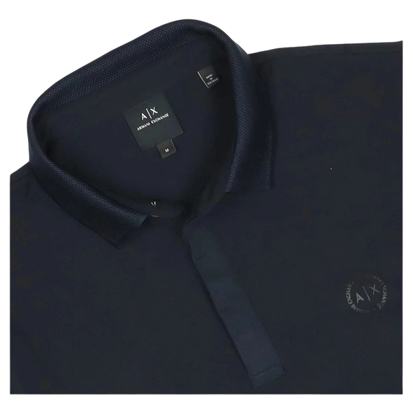 Armani Exchange Texture Collar Polo for Men